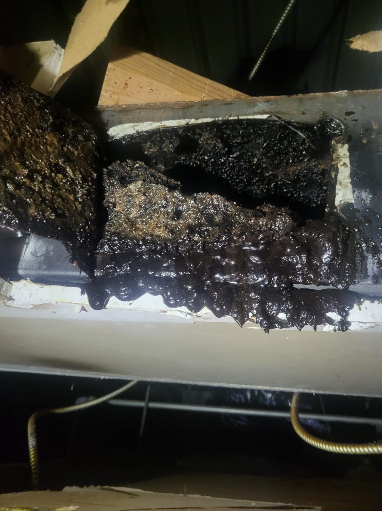 Receive Indiana Kitchen Fire Suppression services from Bradley Fire & Environmental Services image shows dirty kitchen system