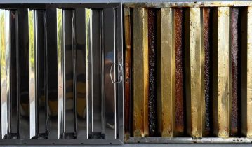 Contact Bradley Fire & Environmental Services for quality Indiana Kitchen Fire Suppression image shows kitchen filter